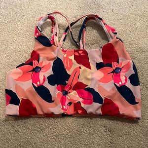 Senita Flowered Sports Bra